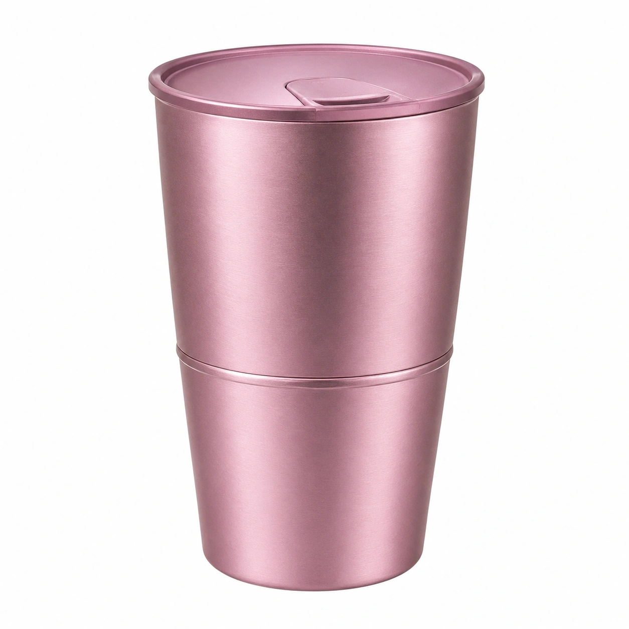 Vaso Térmico de Viaje 500ml con Cierre Hermético - Rosa-BELLOMAISON