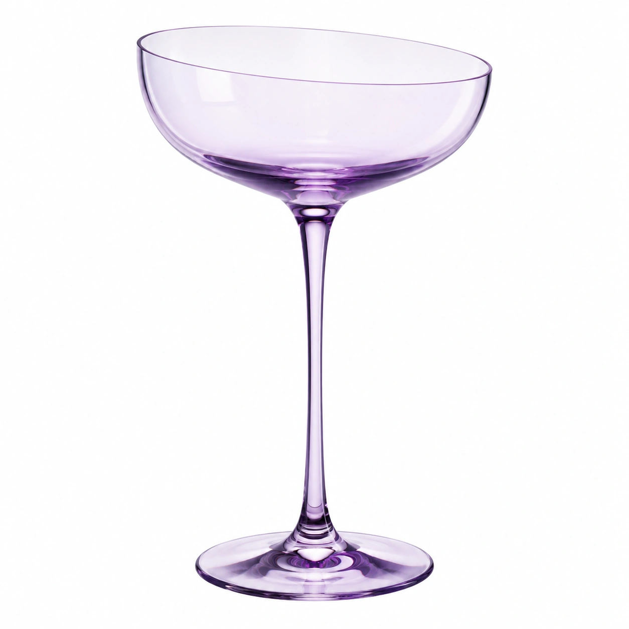 Copa de Cóctel de Cristal Violeta-BELLOMAISON