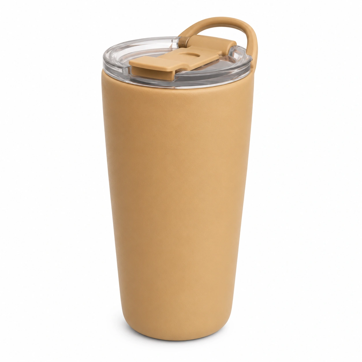 Vaso térmico 450ml con tapa antifugas color beige-BELLOMAISON