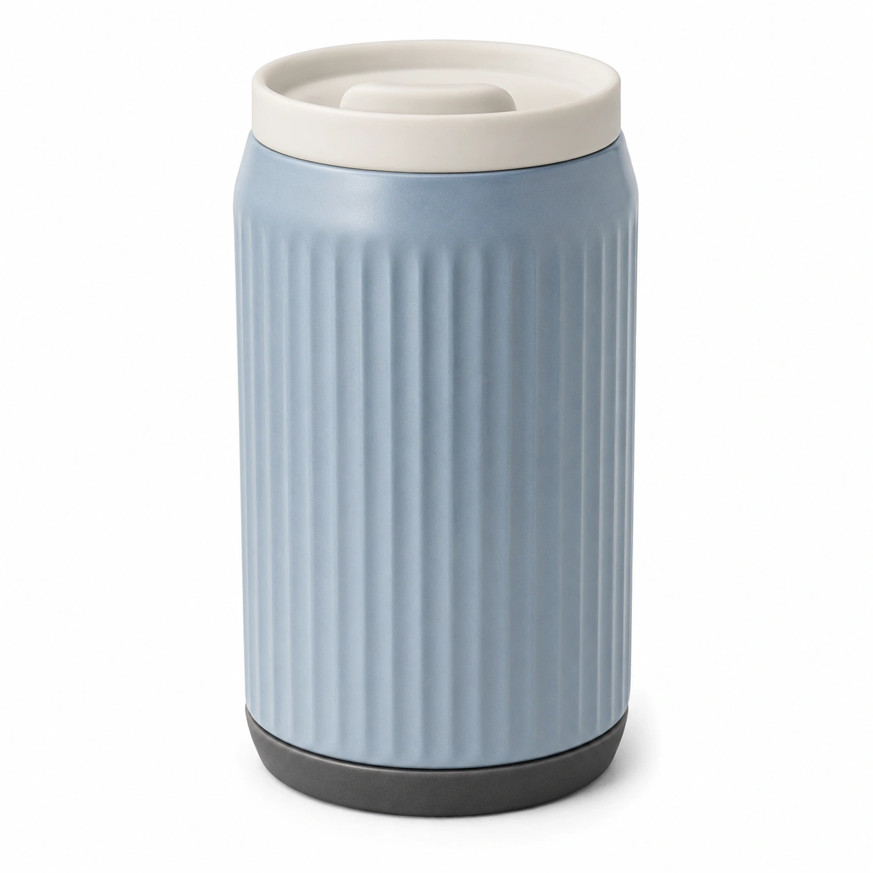 Vaso térmico azul con tapa hermética 450ml-BELLOMAISON