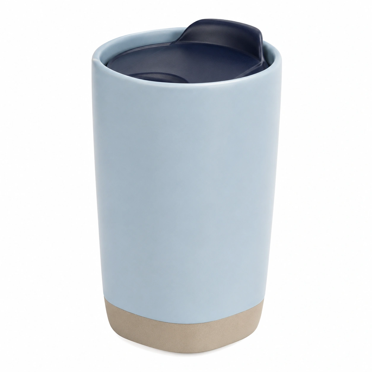 Taza Térmica de 340ml Azul con Tapa Antigoteo-BELLOMAISON
