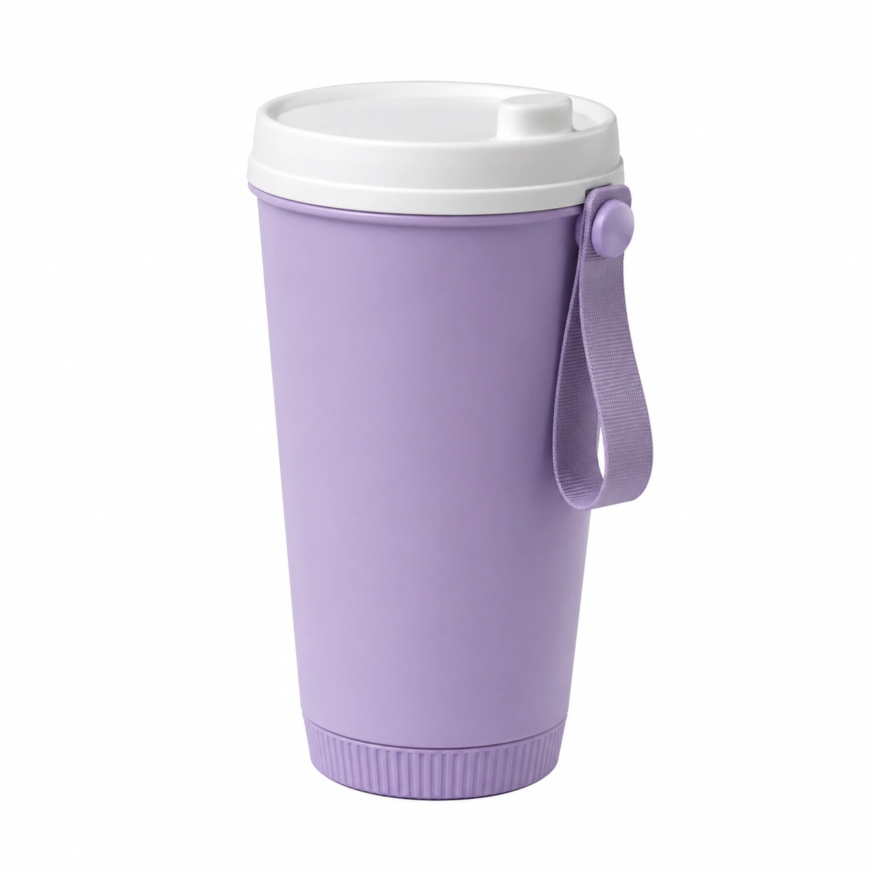 Vaso Térmico Portátil 500ml Violeta con Asa-BELLOMAISON