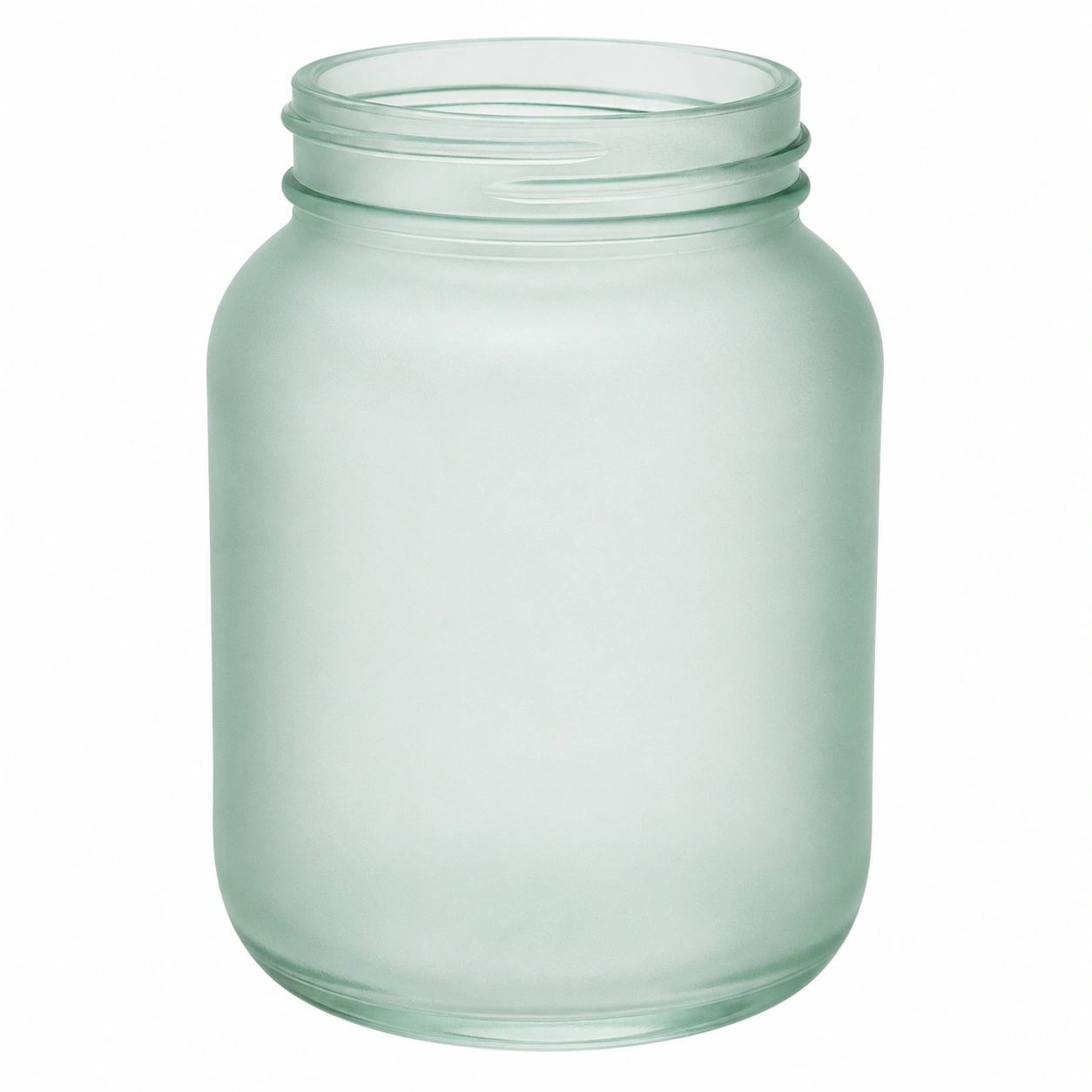Tarro de Vidrio Translúcido Verde 1000ml-BELLOMAISON