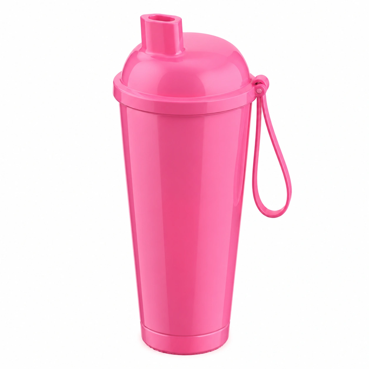 Botella Mezcladora Rosa 700ml con Boquilla-BELLOMAISON