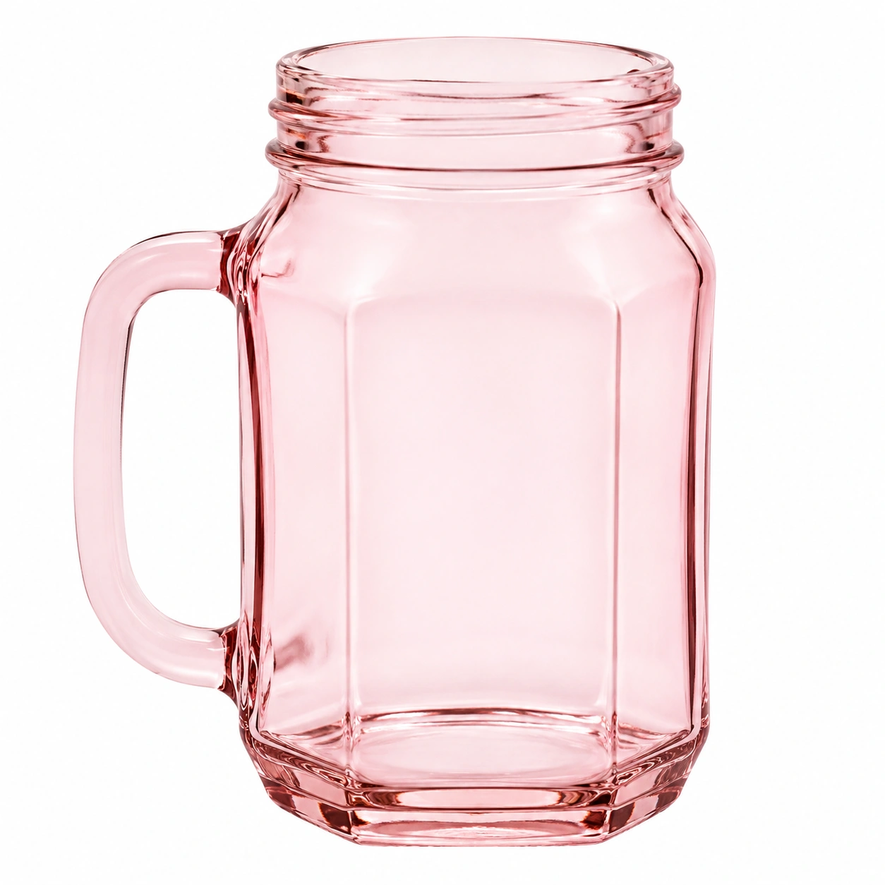 Jarra de Cristal con Asa 500ml Rosa-BELLOMAISON
