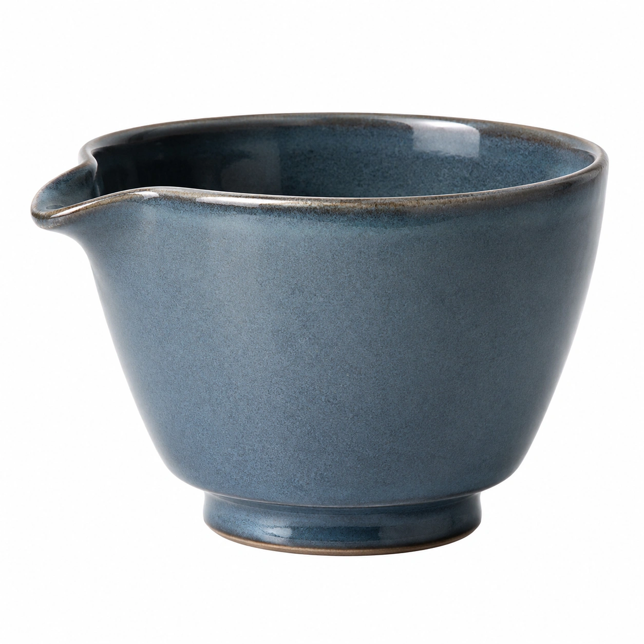 Bol de cerámica para mezclas 700 ml azul esmaltado-BELLOMAISON