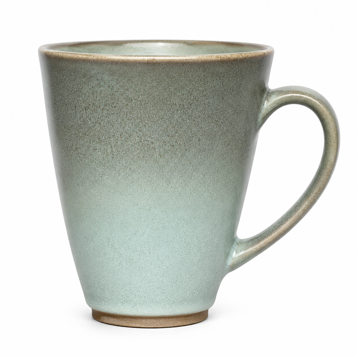 Taza de Cerámica Esmaltada Verde 350ml-BELLOMAISON