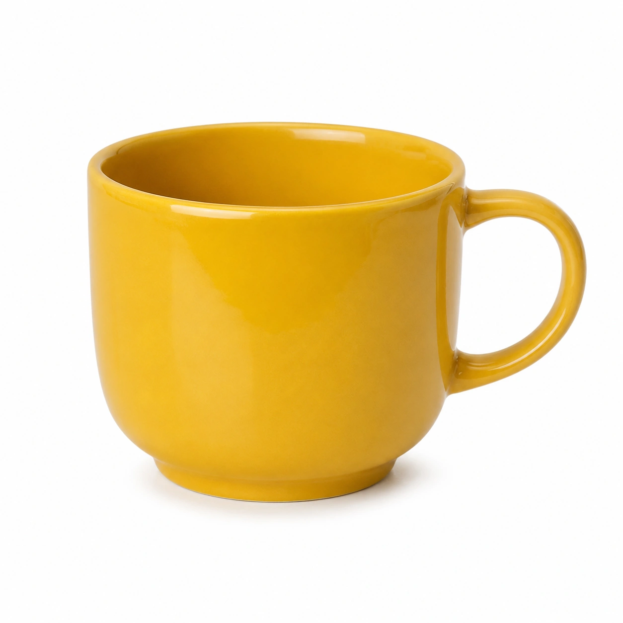 Taza de Cerámica Amarilla 300ml-BELLOMAISON