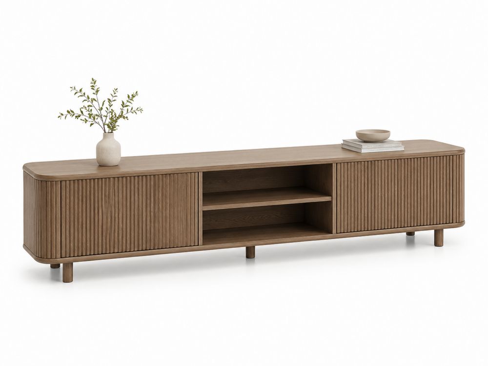 TV-Möbel Eiche Braun 180cm