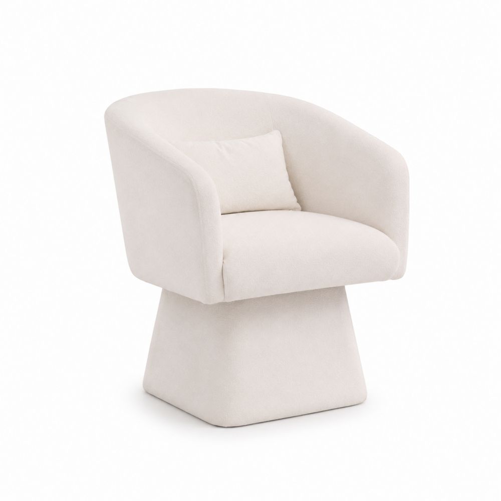 Stoffsessel mit Armlehnen Beige-Hausraumdesign