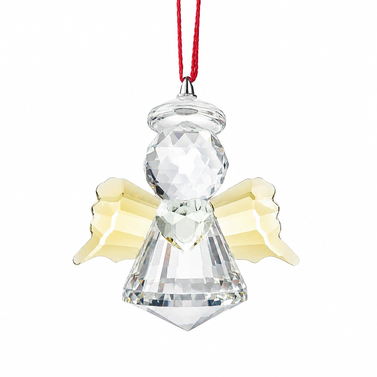 Angel decorativo colgante transparente-NestAndWood