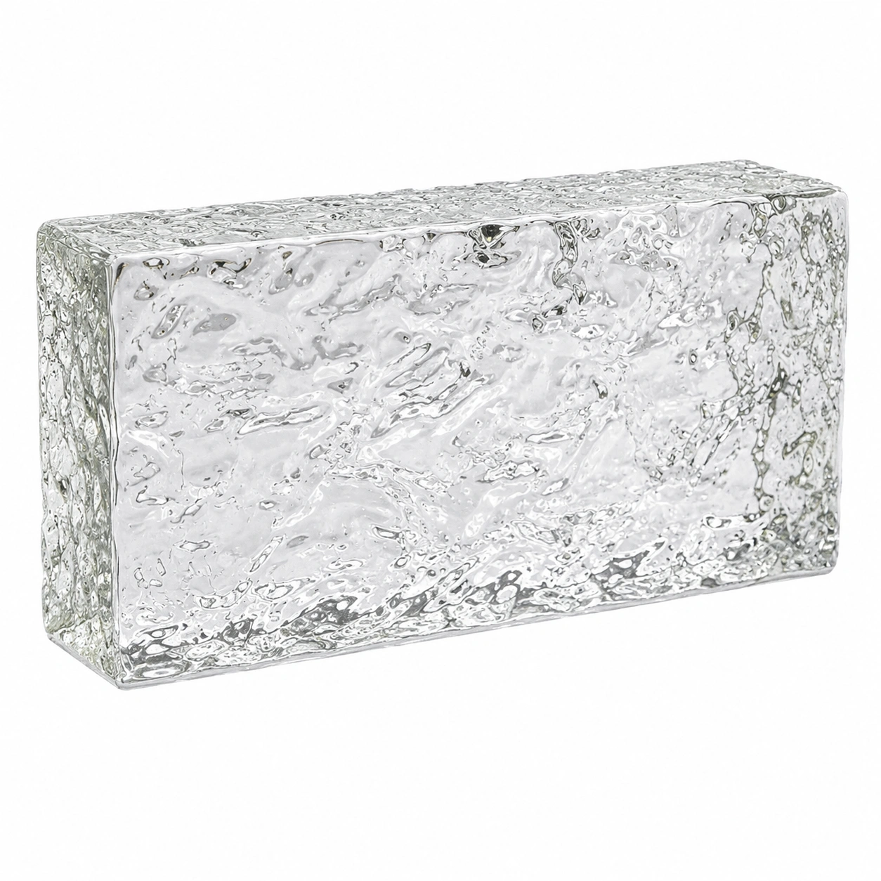 Bloque Decorativo de Vidrio Texturizado-NestAndWood