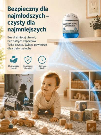 Magiczny Pochłaniacz Kurzu – Oczyszcza 99,9% Powietrza