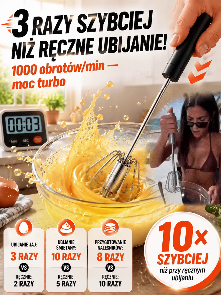💰 -50% OFF tylko dzisiaj! Półautomatyczny ręczny macierz jaj