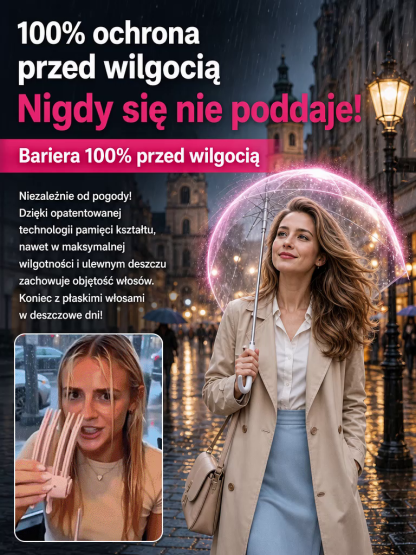 ✨D Wolumizer do Włosów Płaskich i Cienkich - Efekt Salonu w Domu🔥(-50% Zniżki)