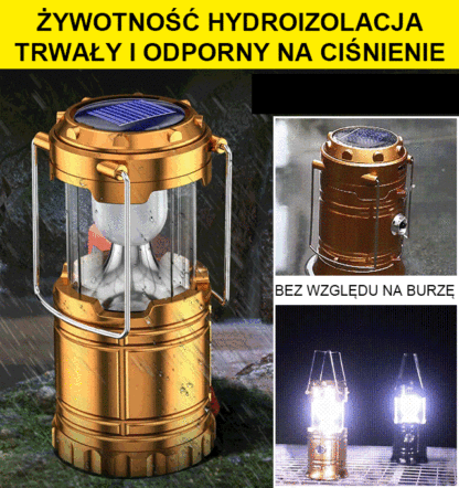 Lampa Solarna Wodoodporna – Oświetlenie Ogrodowe LED -30% Promocja