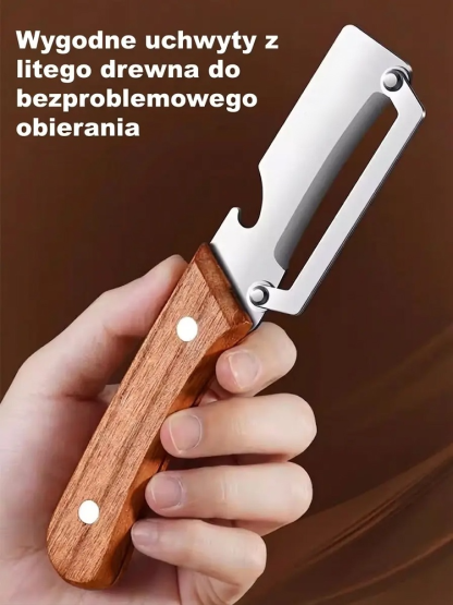 [Kup 1 Dostań 1] Wielofunkcyjny Obierak ze Stali 3Cr13 | 14 Dni na Próbę | Płatność za Pobraniem