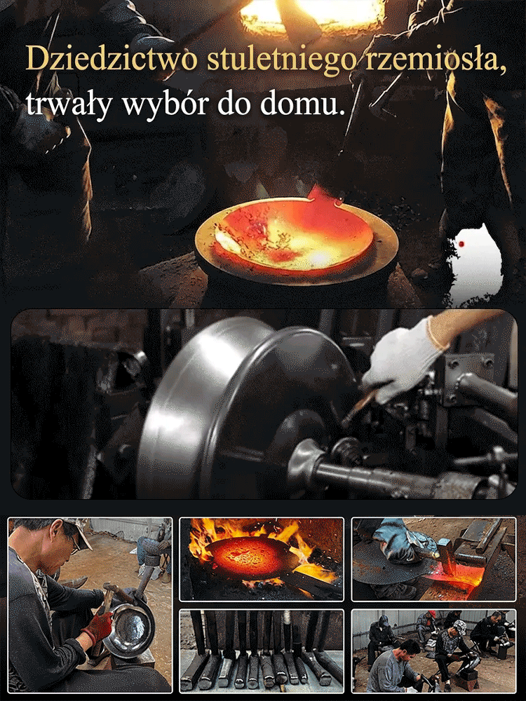 Patelnia Nierdzewna 316L Premium | -50% Wyprzedaż i Płatność za Pobraniem