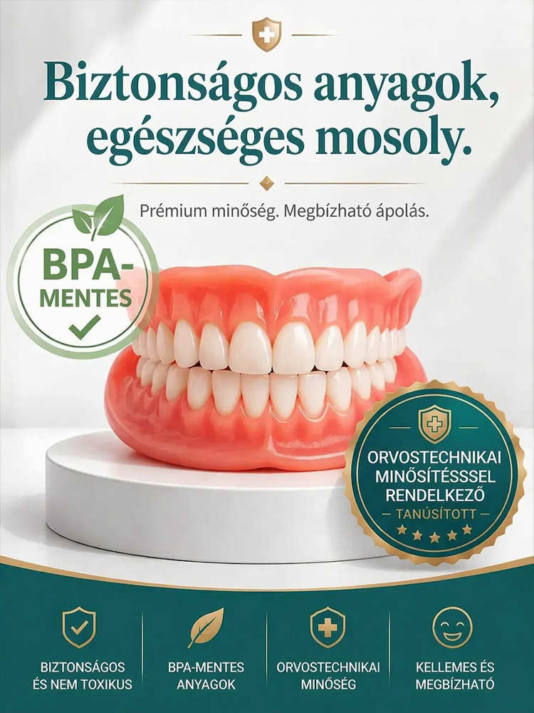 🚀 Egy zseniális áttörés a német fogászati laboratóriumokból: A 【Resilia Intelligens, Adaptív Láthatatlan Protézis】 végre megérkezett a magyar piacra!