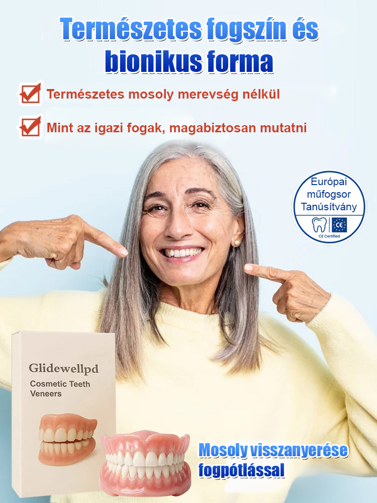 【Eposzi szintű fejlesztés】Prémium minőségű teljes fogsor teljes csomagban