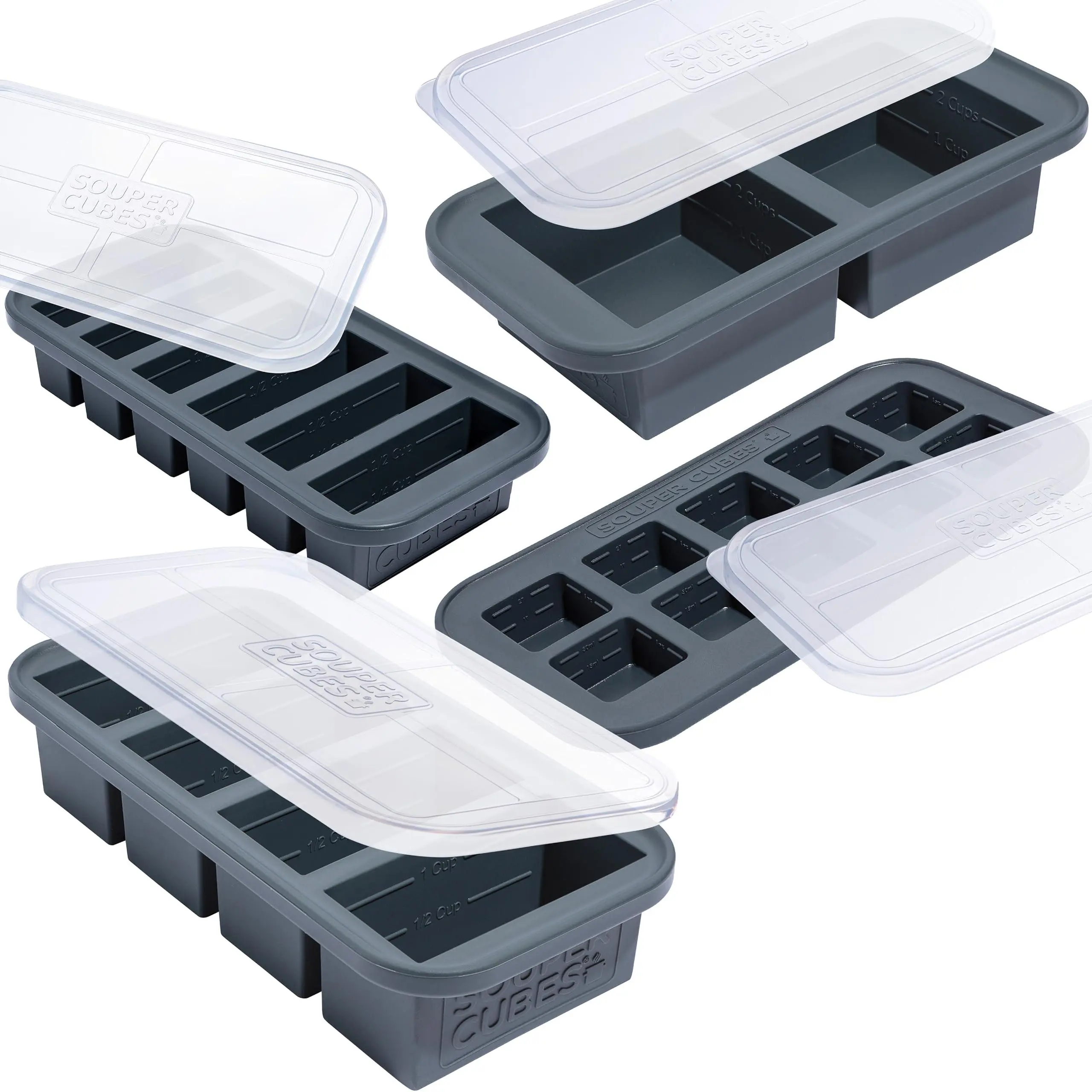 Souper Cubes Ultimate Kitchen Gift Set - Silicone Freezer Trays