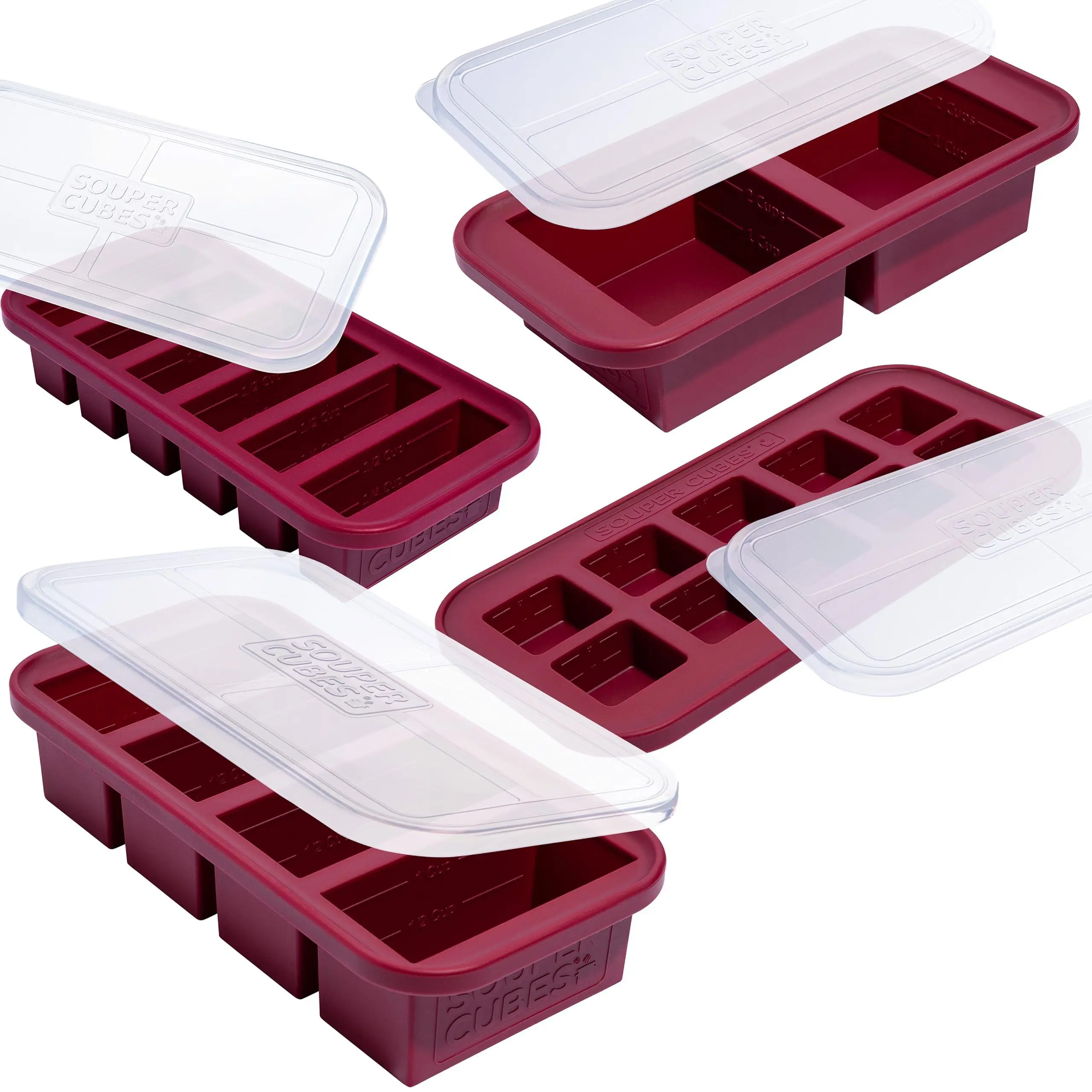 Souper Cubes Ultimate Kitchen Gift Set - Silicone Freezer Trays