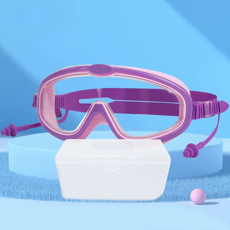 🎉BUY 2 SAVE 20% 🔥HD children's large frame waterproof and anti-fog swimming goggles