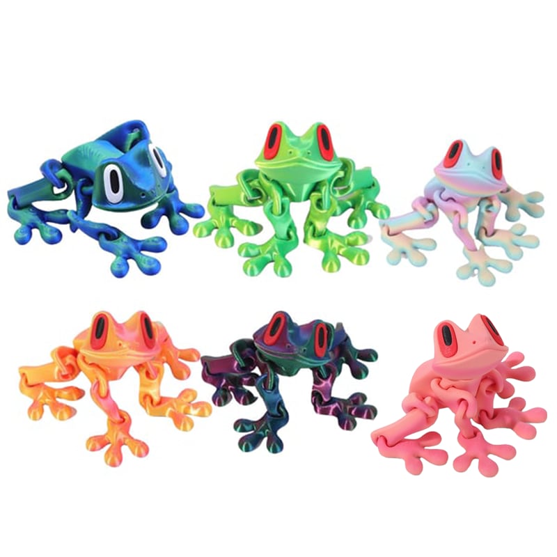 (🎄Early Christmas) 🐸3D Printed Magnet Frog Fidget Toy