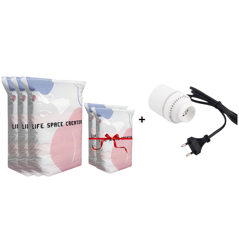 🔥LAST DAY SALE BUY 2 GET 1 FREE!!No‑Pump Vacuum Storage Bags – Press & seal, no pump needed. Saves 80% space, keeps clothes dry & dust‑free. Perfect for bulky bedding & off‑season gear. 🛏️🗄️