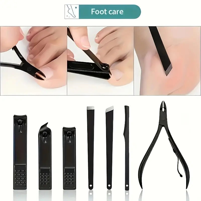 24pcs Professional Nail Clippers Kit