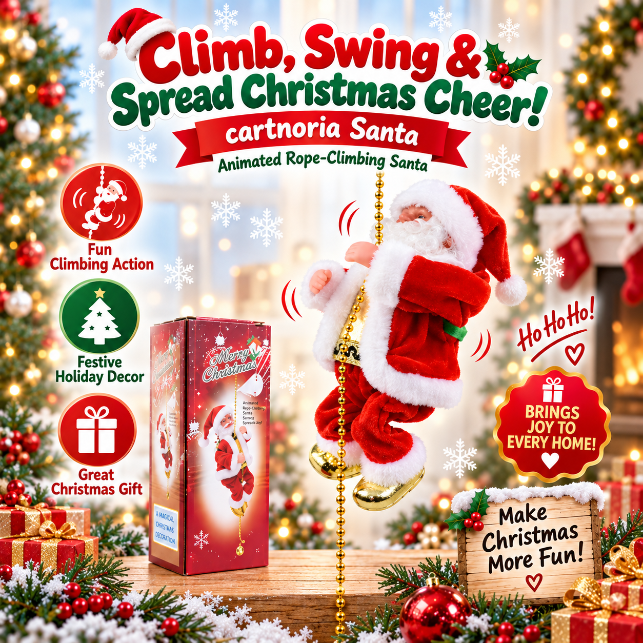 JollyClimb™ Santa