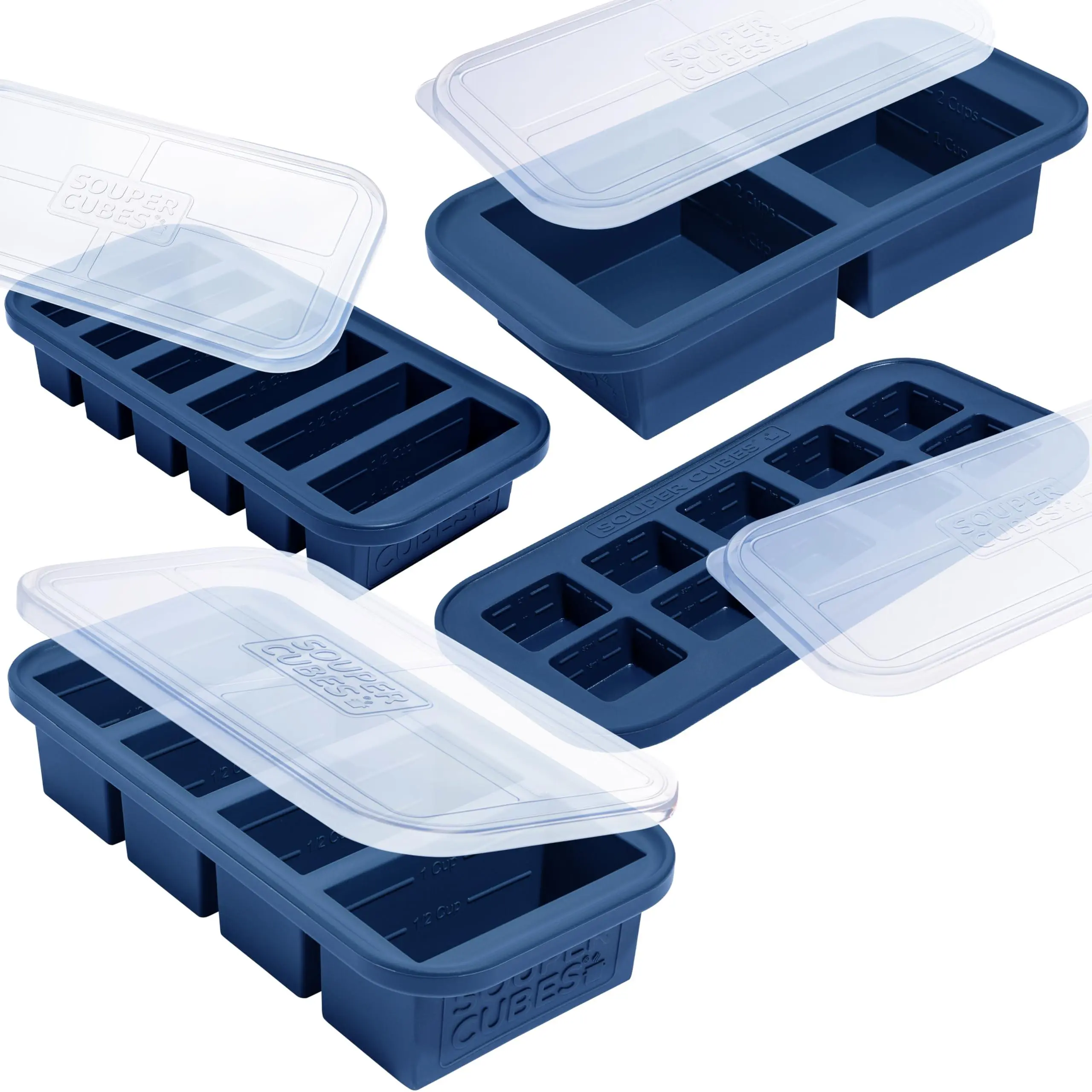 Souper Cubes Ultimate Kitchen Gift Set - Silicone Freezer Trays