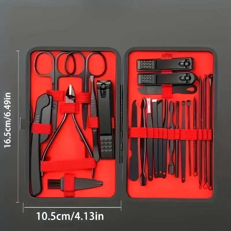 24pcs Professional Nail Clippers Kit