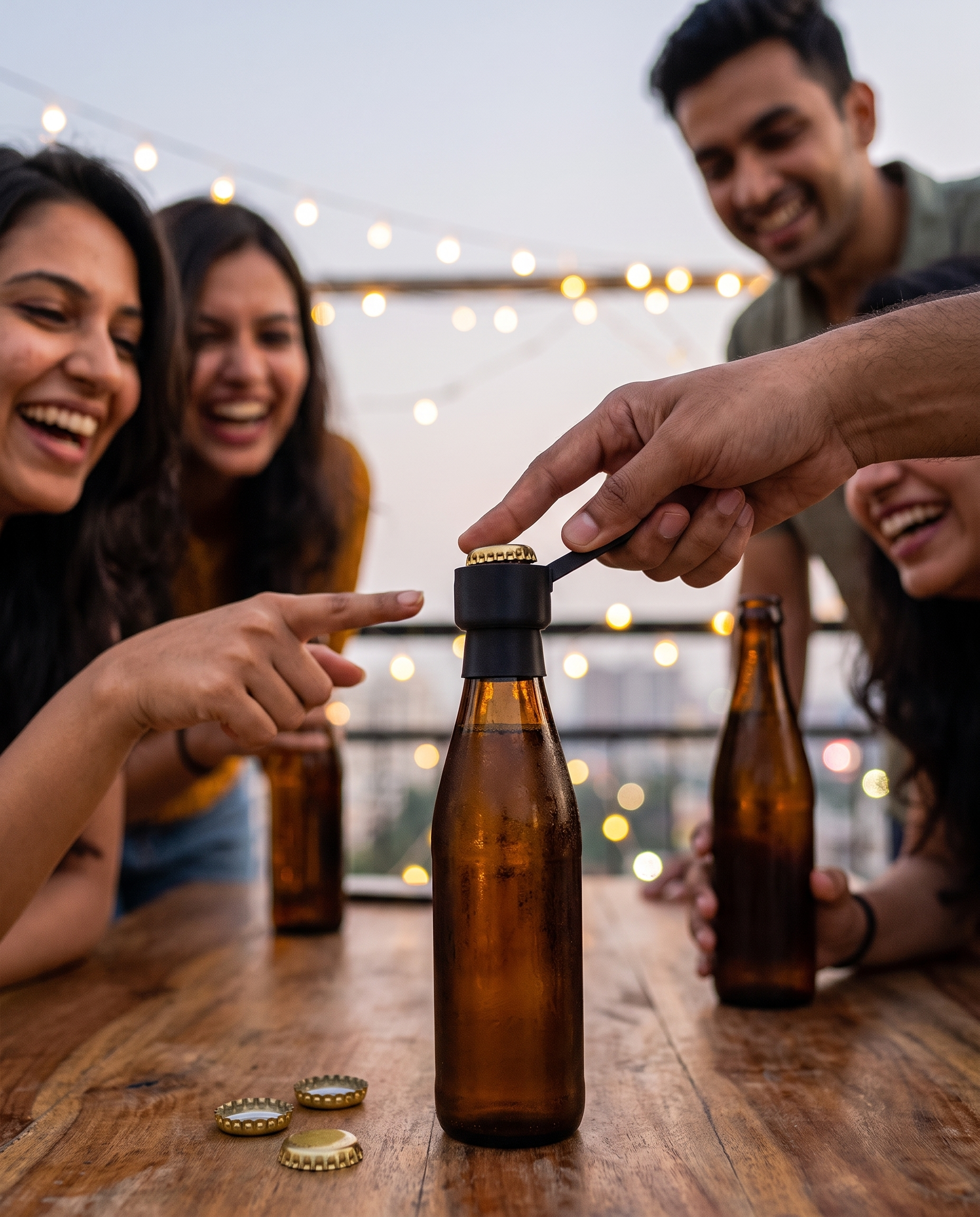 Bottle cap opener