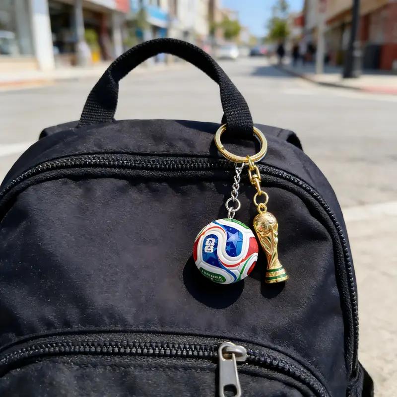 2026 World Cup Trophy Keychain, Soccer Fan Souvenir Pendant, Premium Memorial Gift for Men & Women 2026 World Cup Trophy Keychain, Soccer Fan Souvenir Pendant, Premium Memorial Gift for Men & Women