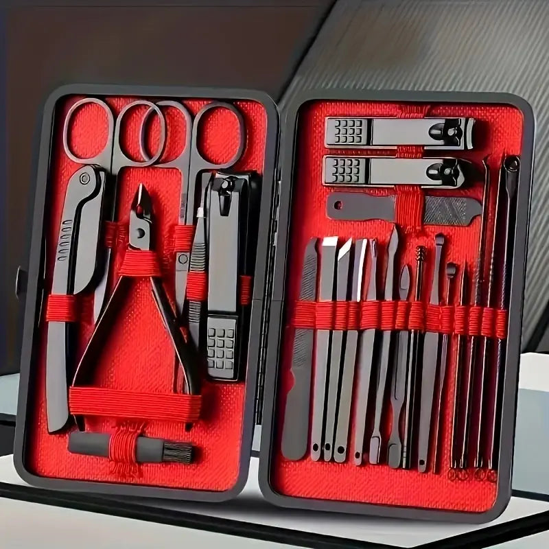 24pcs Professional Nail Clippers Kit