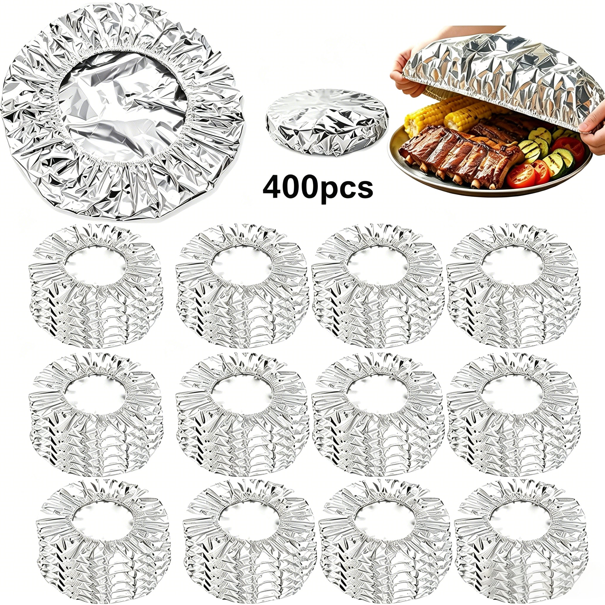 Aluminum Foil Heat Shield Covers – No Plastic 🥘