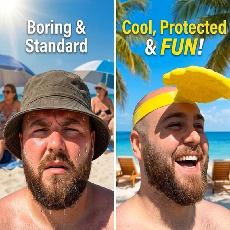 Funny Palm-Sized Sun Hat