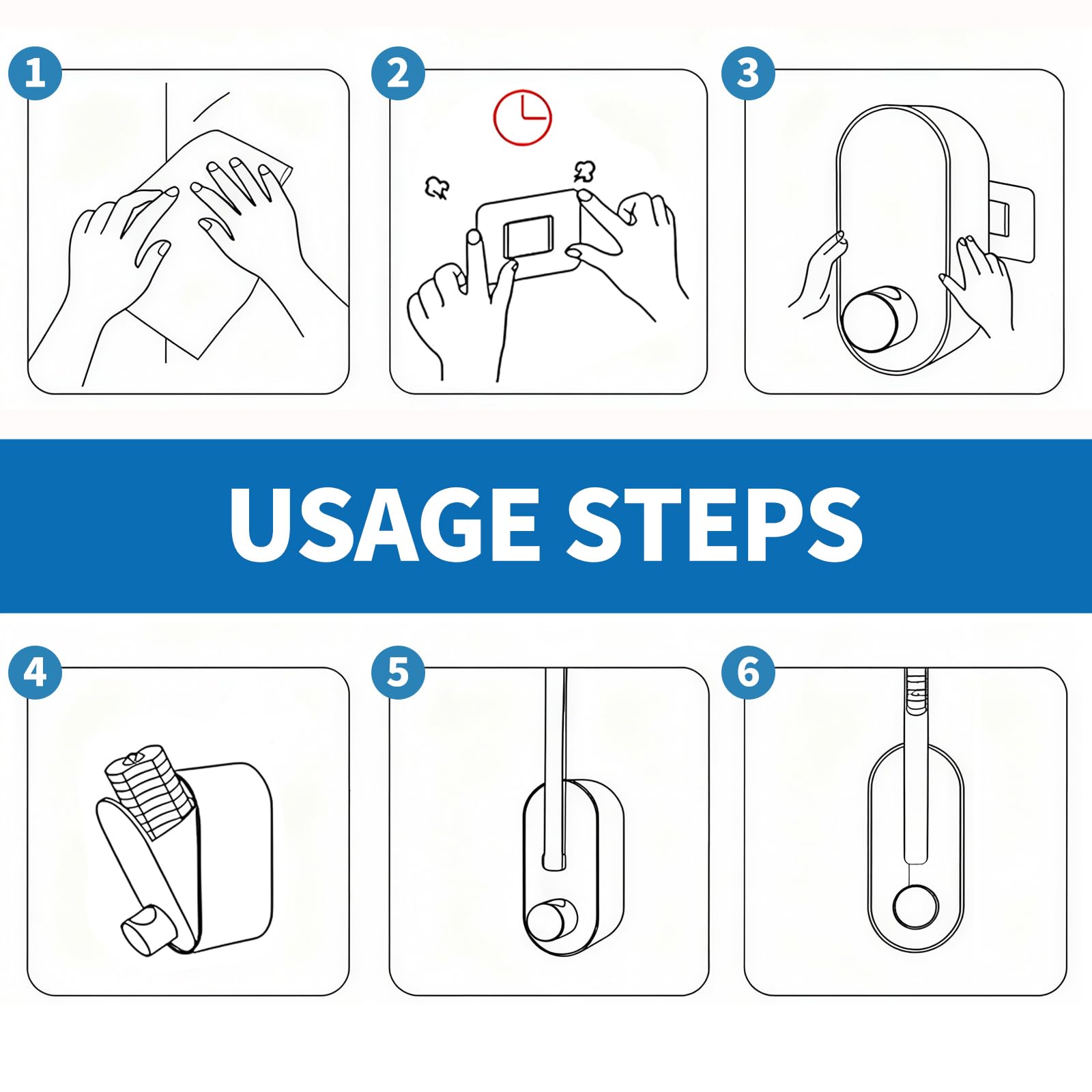 Disposable Toilet Brush System with 32 Refills