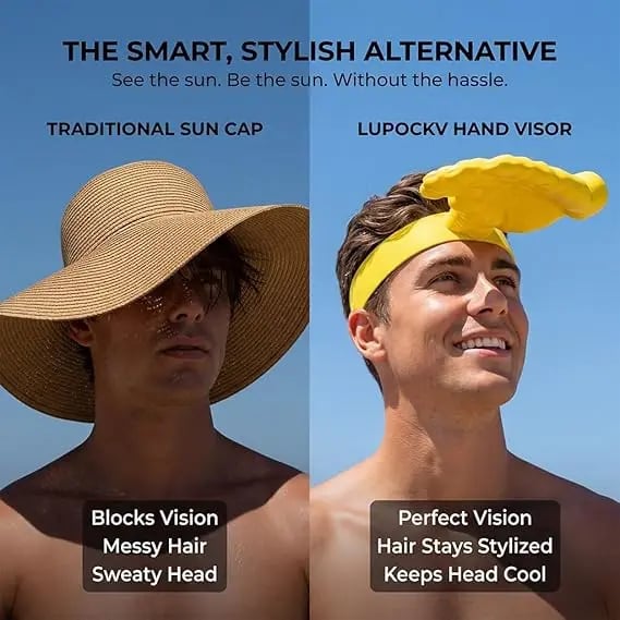 Funny Palm-Sized Sun Hat