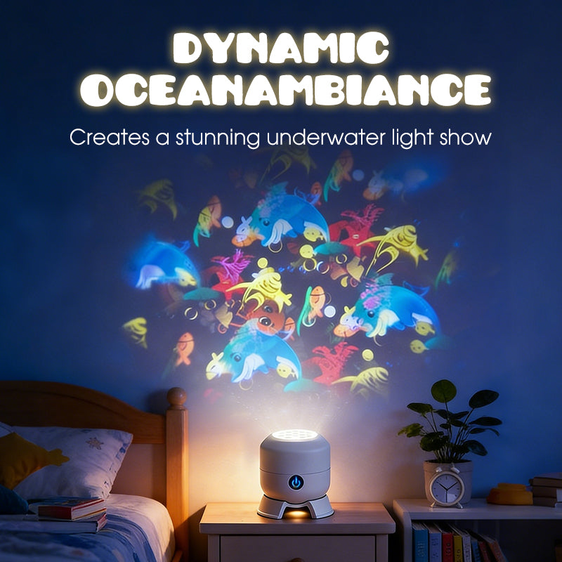 🐣🌸 Easter Sale 50% OFF🐰✨Dynamic rotating LED projector light