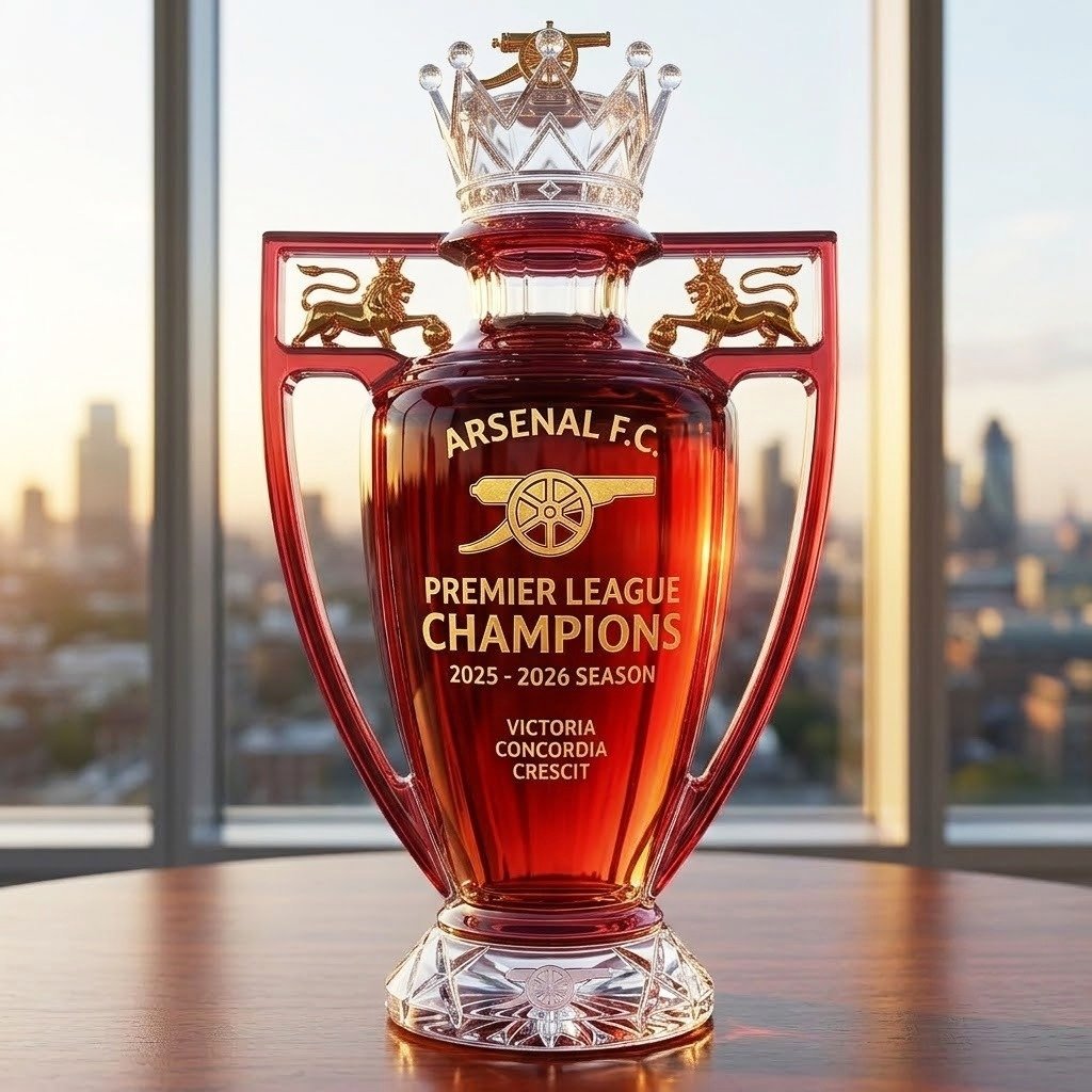 🔥Jetzt kaufen – 50 % Rabatt, bald ausverkauft!📢⚽Die „Gunners 2026 EPL Champions“-Gedenkflasche⚽
