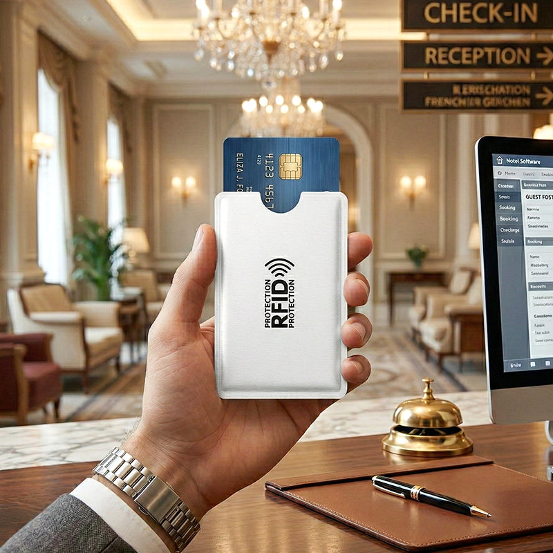 🥳Virestora SALE 2026🥳💞50.000+ VERKAUFT!👵  RFID-blockierende Kreditkartenhüllen