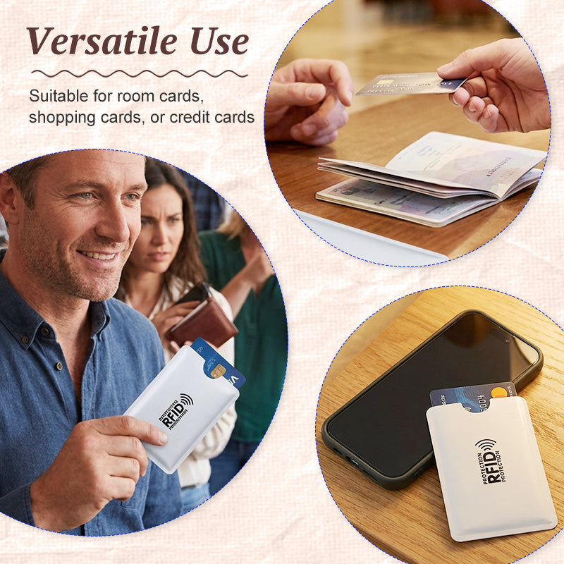 🥳Virestora SALE 2026🥳💞50.000+ VERKAUFT!👵  RFID-blockierende Kreditkartenhüllen