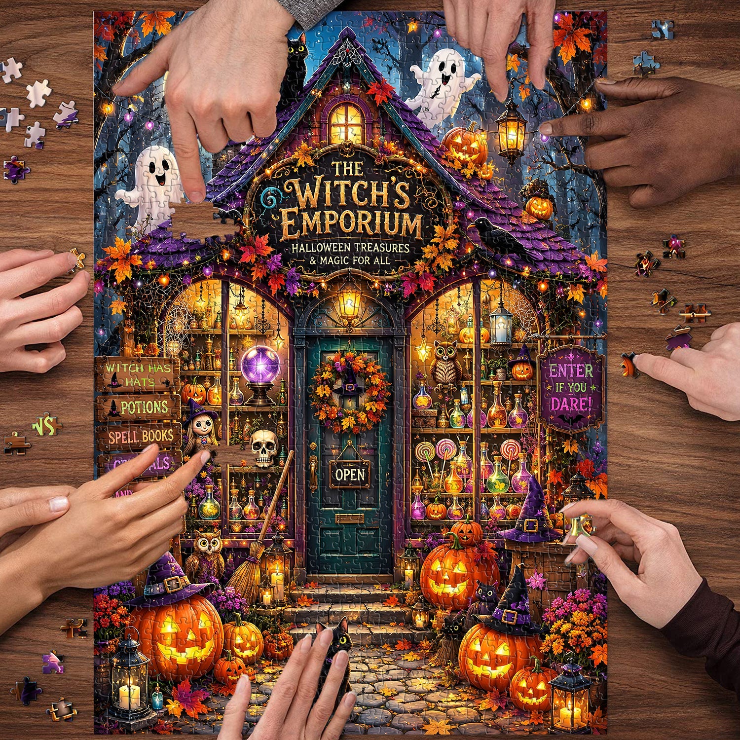 The Witch’s Emporium Jigsaw Puzzle 1000 Pieces