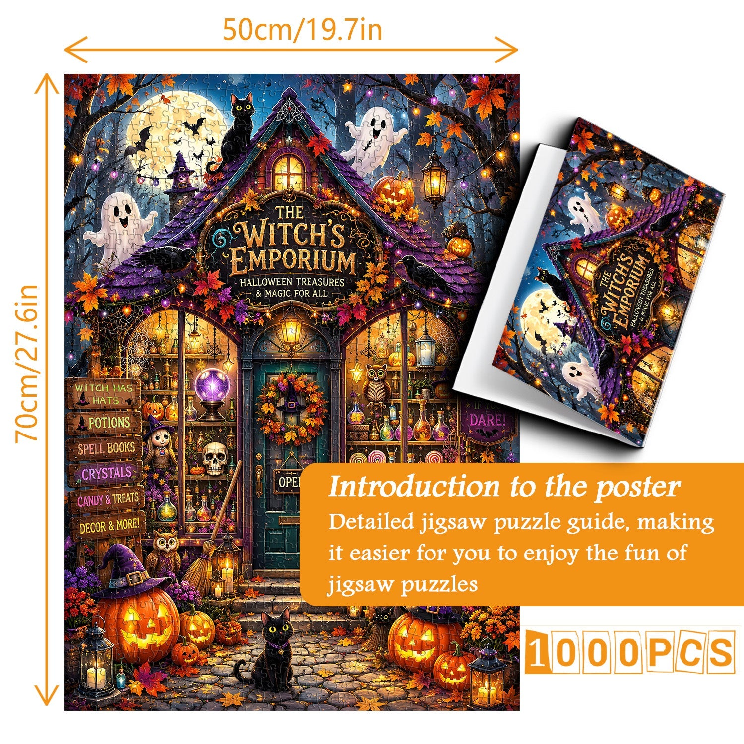 The Witch’s Emporium Jigsaw Puzzle 1000 Pieces
