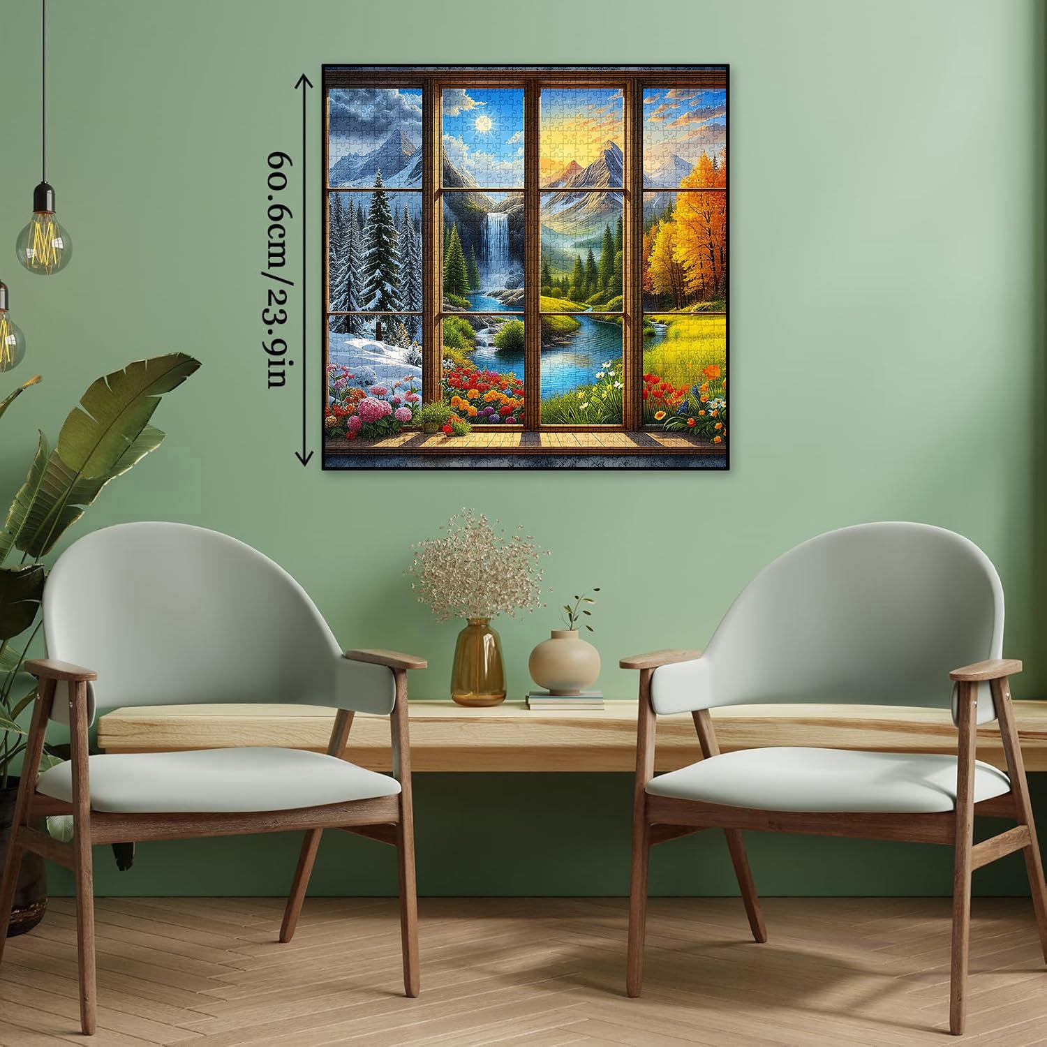Create a Beautiful Healing Landscape with Your Own Hands 🏞️✨ A Fun Way to Relax