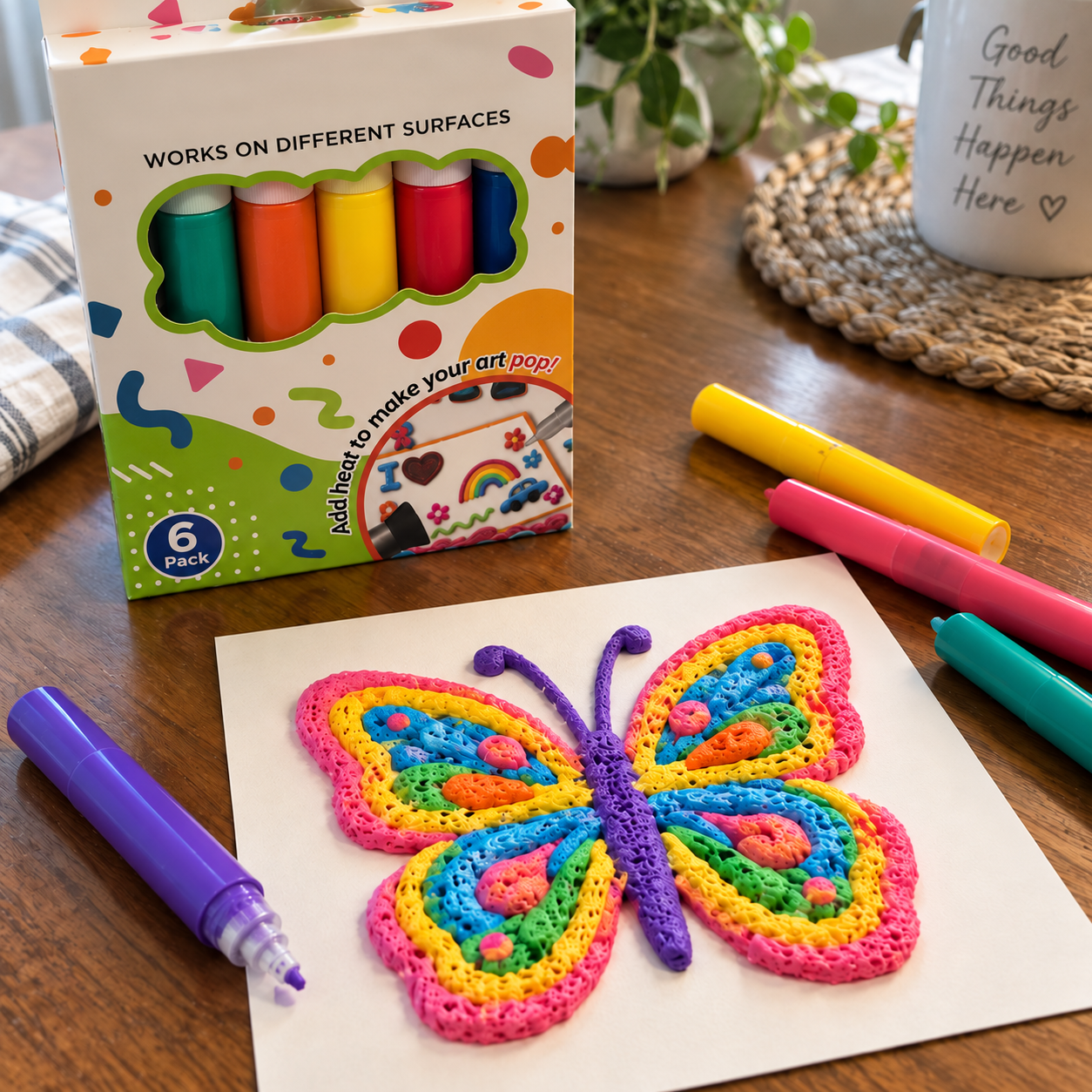🖍️3D Relief Art Pen – Turn Flat Drawings Into Touchable 3D Art🪄