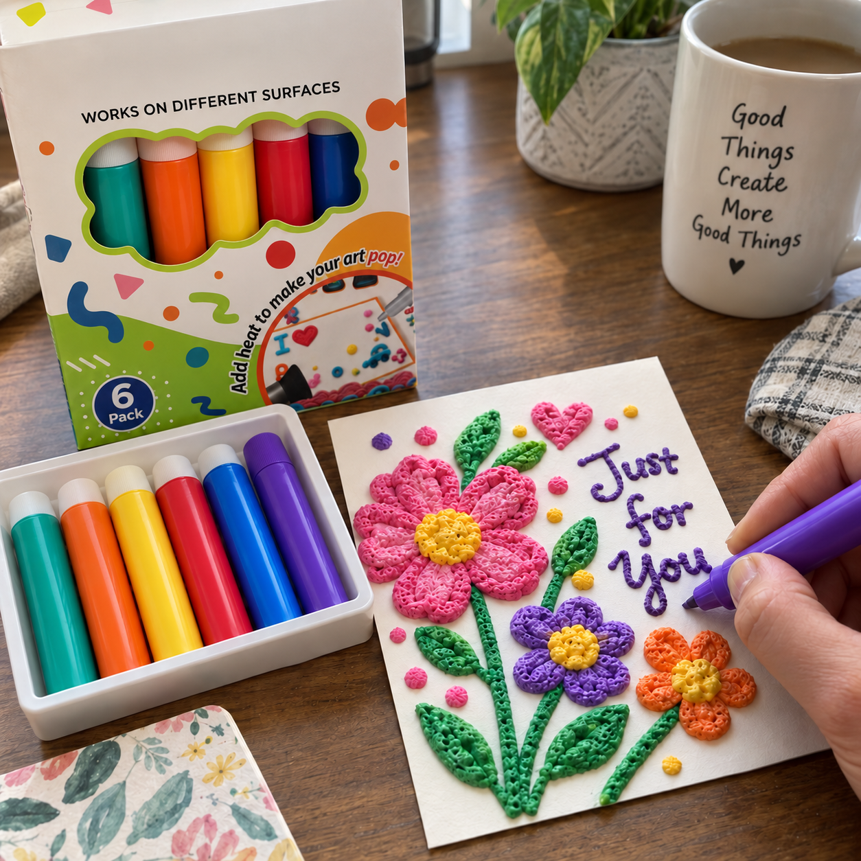 🖍️3D Relief Art Pen – Turn Flat Drawings Into Touchable 3D Art🪄