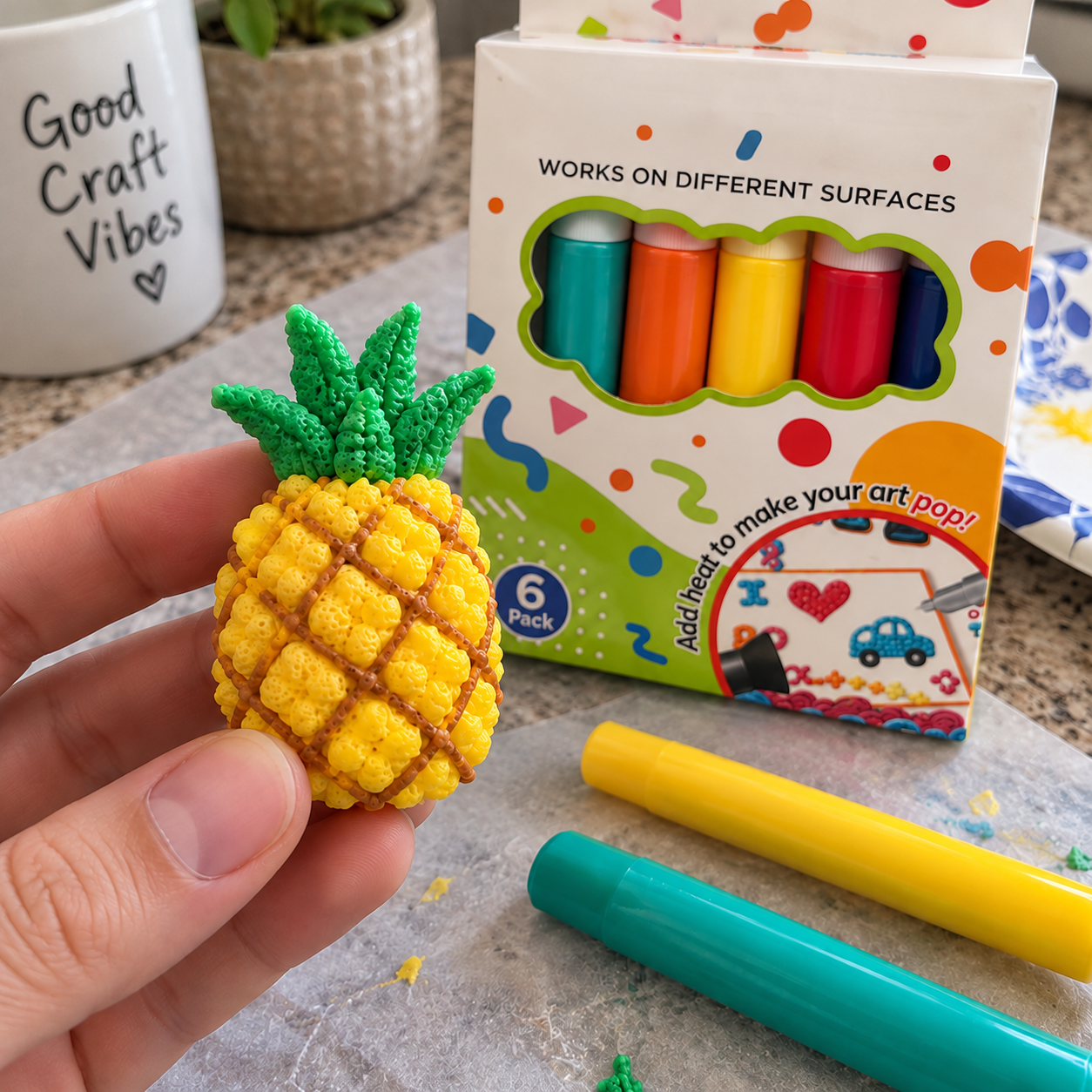 🖍️3D Relief Art Pen – Turn Flat Drawings Into Touchable 3D Art🪄